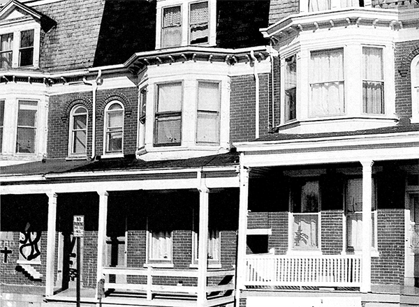 图 10 宾克夫妇在美国最后的住所，托马斯大街531号，纽约，宾夕法尼亚州。